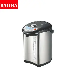 "BALTRA Water Airpot | Thermal | 3 ltr | 750 Watt | High grade SS inner pot | 3 way hot water dispensing system manual auto & hand dispenser | Precise temperature control | Re-boil switch | 12 months warranty"