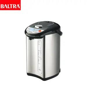 BALTRA Water Airpot | Thermal | 4 ltr | 750 Watt | High grade SS inner pot | 3 way hot water dispensing system manual auto & hand dispenser | Precise temperature control | Re-boil switch | 12 months warranty