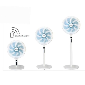 BALTRA Wifi Model Fan | Infinia | BF 236 | 14” | BLDC with Oscillation | Wifi Stand Fan | With timer | 3 speed control | Low energy consumption | 24 months warranty