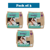Bambo Nature Baby Diapers Size 1 XS (2–4 kg) – 22 pcs (Pack of 3) Tape Style | Eco-Friendly
