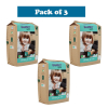 Bambo Nature Baby Diapers Size 5 XL (11–17 kg) – 19 pcs (Pack of 3) Pants Style | Eco-Friendly