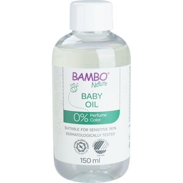 Bambo Nature Baby Oil 100ml | Gentle Baby Massage Oil | Fragrance-Free, Eco-Friendly & Safe for Sensitive Skin - Image 3