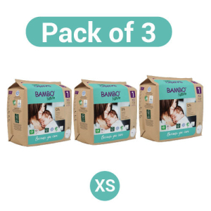 Bambo Nature Diapers size 5(XL22 - Tape Style) Pack Of 3