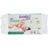 Bambo Nature Plastic-Free Wet Wipes (50 Pcs) | Gentle Baby Wipes | Fragrance-Free