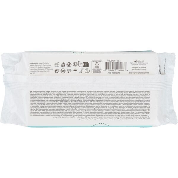 Bambo Nature Plastic-Free Wet Wipes (50 Pcs, Pack of 2) | Gentle Baby Wipes | Fragrance-Free, Eco-Friendly & Safe for Sensitive Skin - Image 5