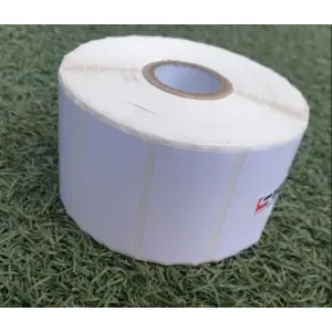 Barcode Label Sticker Thermal Paper – 50mm × 25mm | 2000 Stickers per Roll