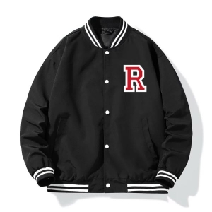 Baseball Windproof And Dustproof Double Layer Jacket For Men - Black | Fashion Baseball Double Layer Jacket For Men