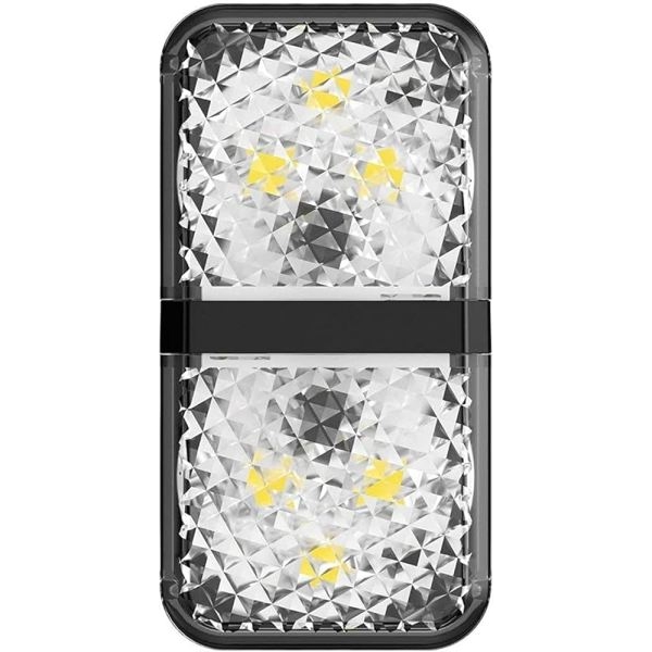 Baseus Car Door Open Warning LED Light Black (CRFZD-01) - Image 3