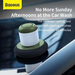 Baseus Lazy Car Coating Machine Device Car Cleaning Accessories Car Polisher Paint Repair Portable Easy To Use Scratch Remover Hydrophobic Auto Paint Care with 100ml Liquid and One Towel