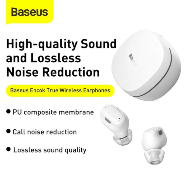 Baseus WM01 TWS Bluetooth Earphones Stereo Wireless 5.0 Touch Control - Image 2