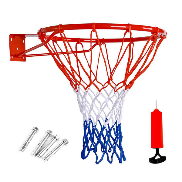 Basketball Ring With Net Set from Miitrata | Iron Basketball Hoop For Indoor & Outdoor Use With Net | Basketball Hoop With Net - Image 3