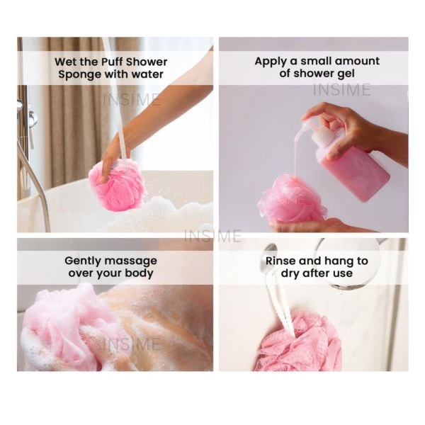 Bath Sponge Round Loofah - Image 5