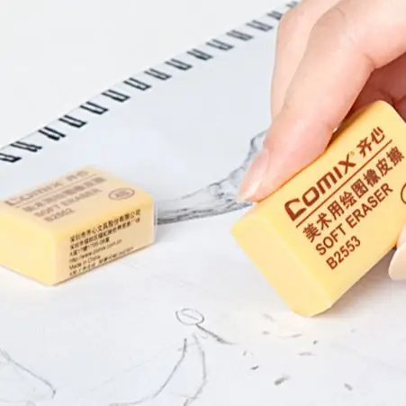 Comix Eraser B2553 A Set Of 5 Pcs By Mitrata