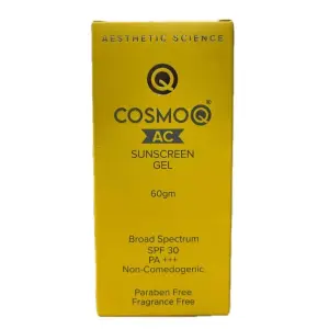 Cosmo Q AC Sunscreen Gel SPF 30 PA+++ 60gm