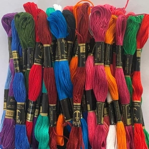 10sets Doli Rainbow Embroidery Thread