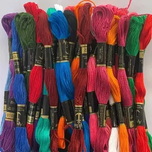 10sets Doli Rainbow Embroidery Thread