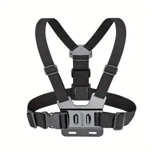 Chest Harness Strap Mount Holder For Any Smart Phone - Adjustable clip width: Min. 6cm to Max. 8.5cm