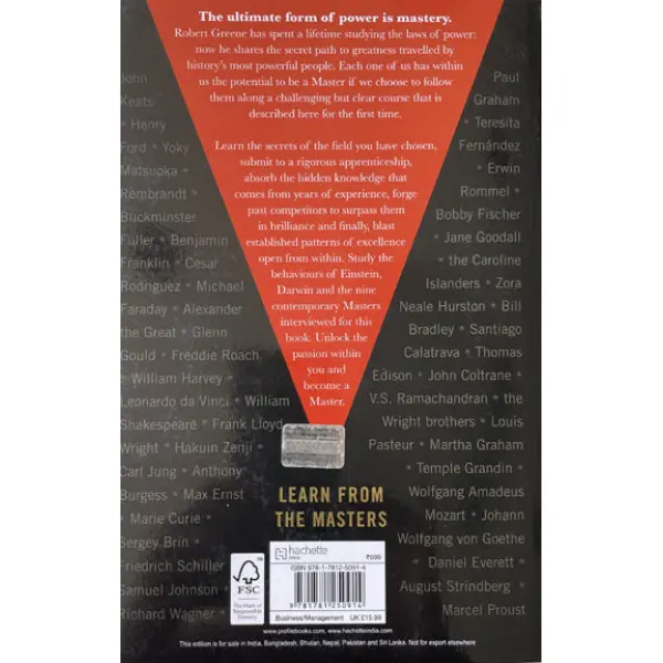 Mastery -Robert Greene -Paperback - Image 2