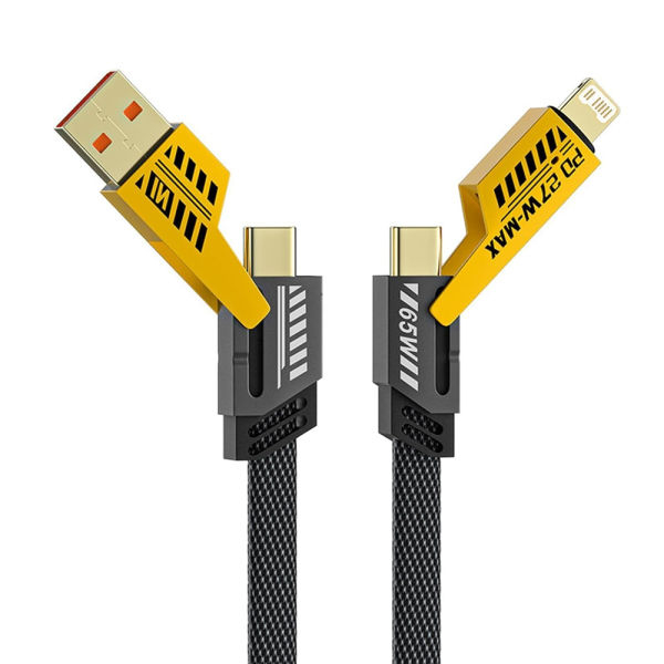 4 in 1 Multifunction Charging Cable Type C USB PD 65W Fast Charging for Phone, Tablet, Laptop - Image 4