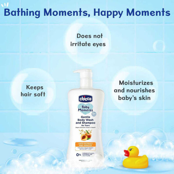 Chicco Gentle Body Wash and Shampoo -500 ml - Image 3