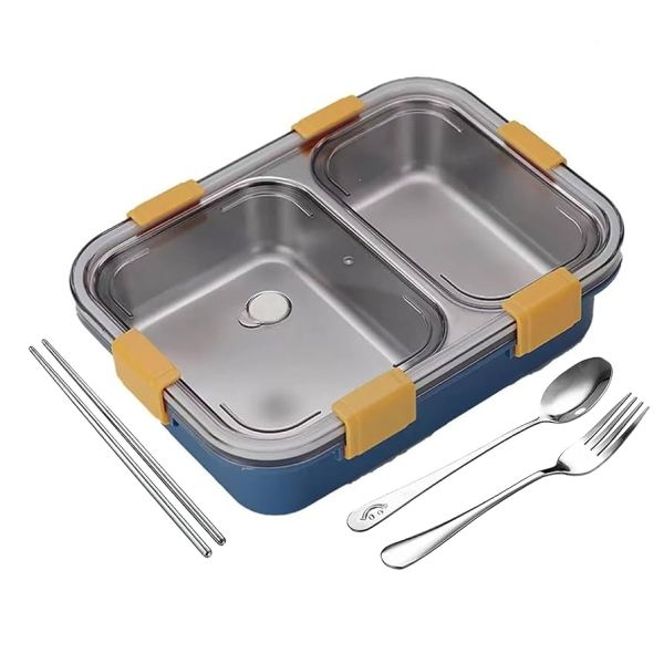 Portable double-layer lunch box for kids - Image 3