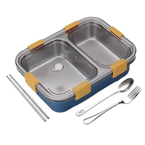 Portable double-layer lunch box for kids - Image 3