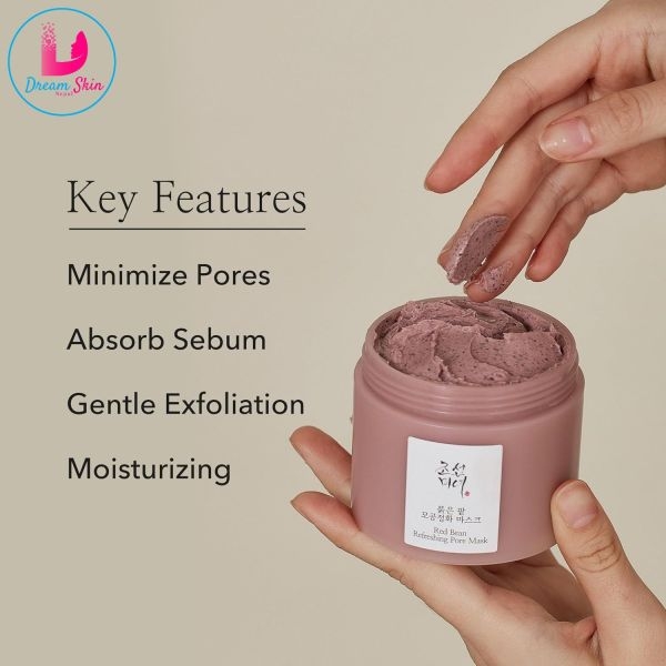 Beauty Of Joseon Red Bean Refreshing Pore Mask [140Ml] By Dream Skin Nepal - Image 4