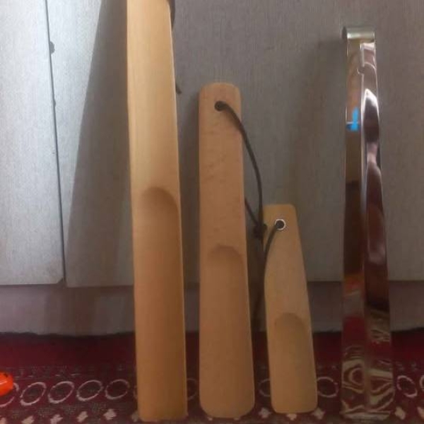 Beech Wooden Shoe Horn 6" - Image 2