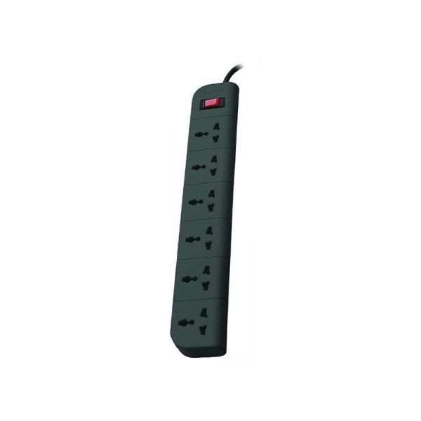 Belkin Surge Protector & Power Strips 6 Sockets( multipluck) By Mitrata | Dark Grey Belkin 2 Mtrs Multiplug - Image 2