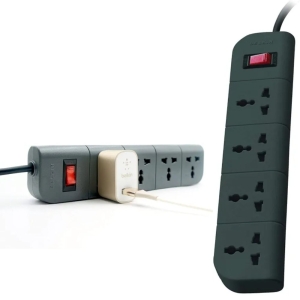 Belkin Surge Protector Universal Socket With 5Ft Heavy Duty Cable, Extension Cord