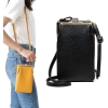 Berri Bag Women Phone Bag Solid Crossbody Bag Large Capacity PU Leather Shoulder Bags Fashion Handbags