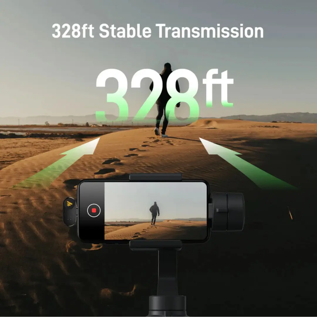 Maono Wave T1 Mini Wireless Microphone Price in Nepal | Dual Mic for iPhone & Android - Image 11
