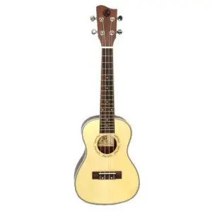Ukulele With Bag & Pick Grape Gkc-50 Yellow 24