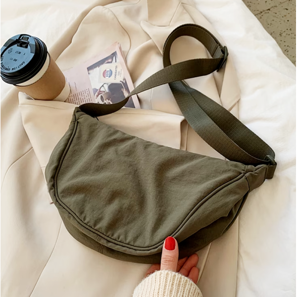 KOJA New Trendy Korean Fashion Dumpling bag for women Large Capacity Shoulder Chest Bag - Image 5