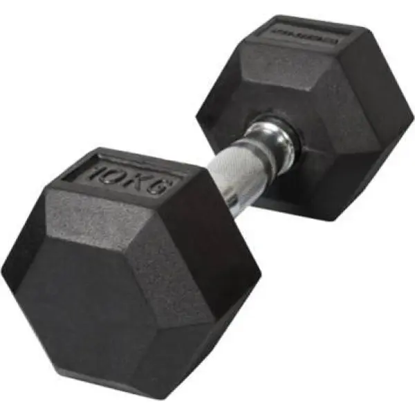 10 kg Hex Dumbbell Fixed Weight Dumbbell (10 kg) - Image 2