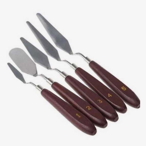 Bianyo Spatula/ Painting Knives Set of Different Knives From 1-5 numbers By Mitrata