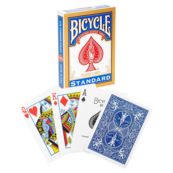 Bicycle Standard Rider Back Playing Cards (Blue) - Made in USA - Image 7