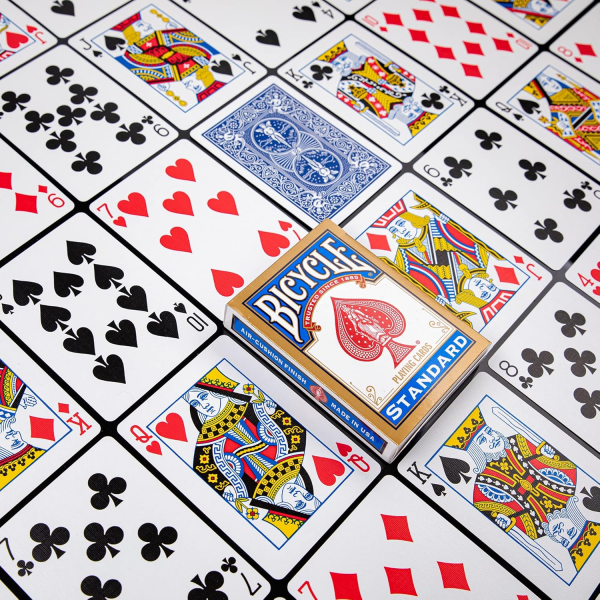 Bicycle Standard Rider Back Playing Cards (Blue) - Made in USA - Image 8