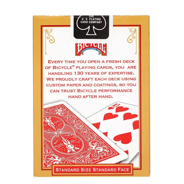 Bicycle Standard Rider Back Playing Cards (Red) - Made in USA - Image 11