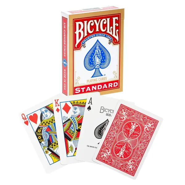Bicycle Standard Rider Back Playing Cards (Red) - Made in USA - Image 7
