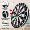Big Dart board 18 Inch Diameter with 6 darts