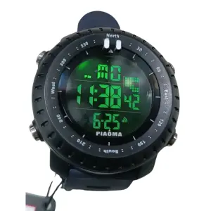 Big Display Digital Rubber Strap Sports Watch For Men