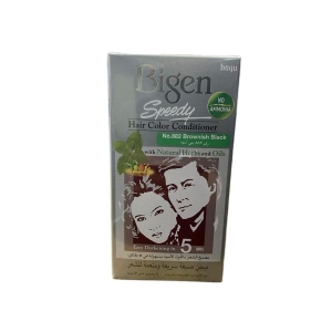 Bigen Speedy Hair Color Conditioner-882(Brownish Black) by Genuine Collection