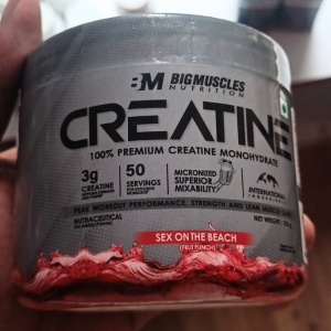 Bigmuscles Nutrition Creatine Monohydrate 155g (50 Serving ) Fruit Punch
