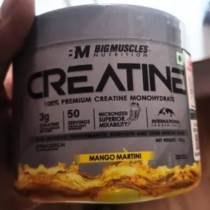 Bigmuscles Nutrition Creatine Monohydrate 155g (50 Serving ) Mango