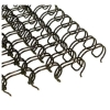 Binding Spine/ Wire-o Binding Ring 9.5 mm 3:1 Black Binding Ring A Packet of 100 Pieces By Mitrata