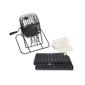Black Bingo Set Board Game