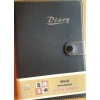 Black Color Clip Lock Diary with pen By Mitrata