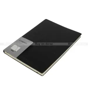 Black Compera 154 Sheets Bookmark Notebook