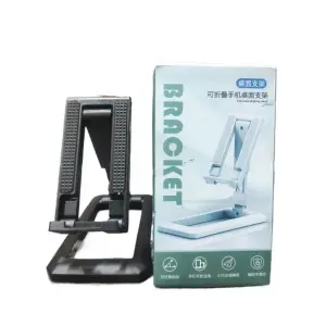 Black/Grey Bracket Desktop Replacement Phone Stand